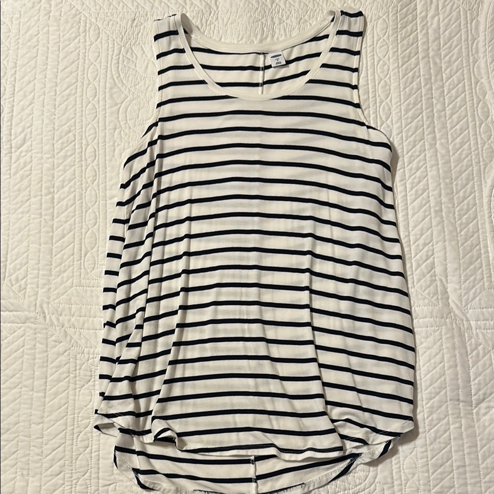 Old Navy Striped Luxe Tank Top